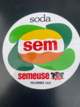 Flemish Belgium Sticker sem soda semeuse HELLEMMES LILLE